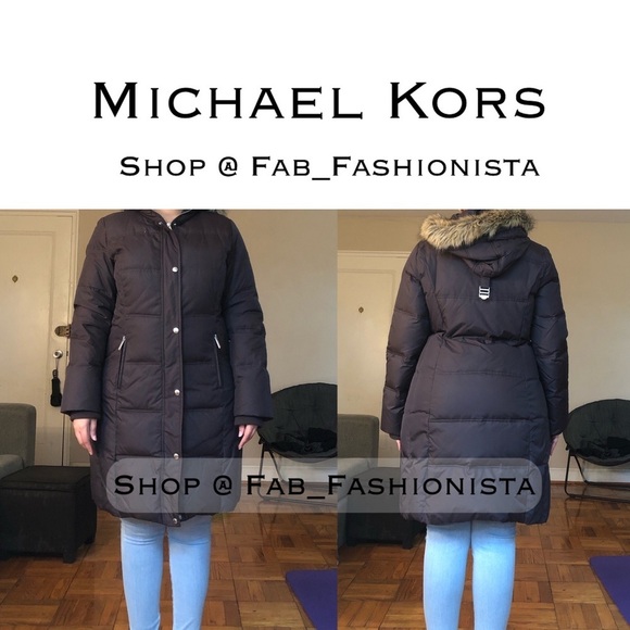 Michael Kors Parka coat size large - Picture 1 of 10